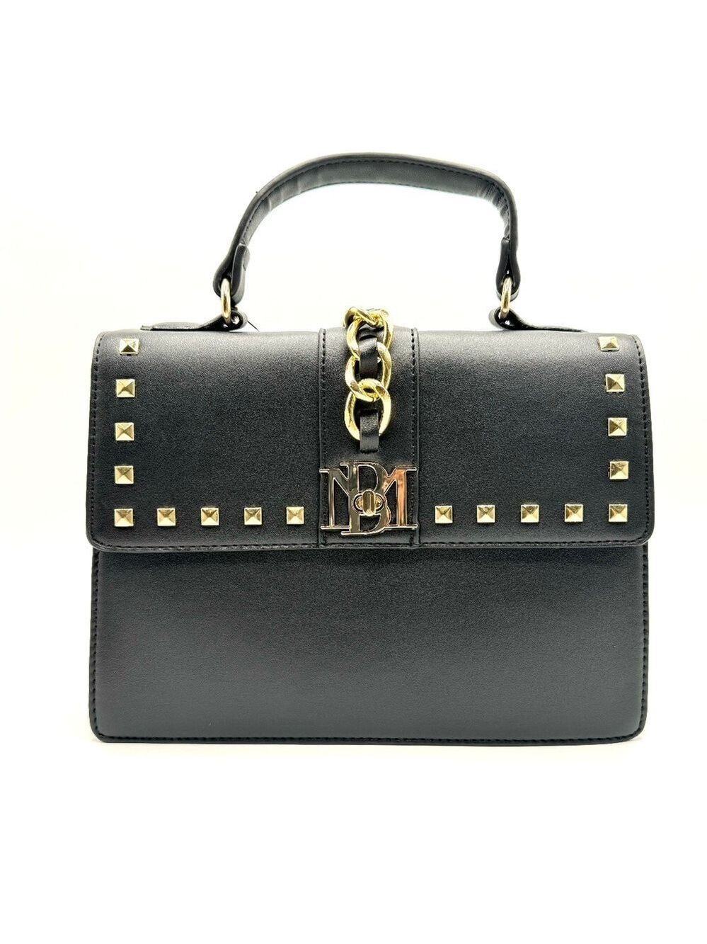 Badgley Mischka Studded Crossbody with Chain Detail NWT